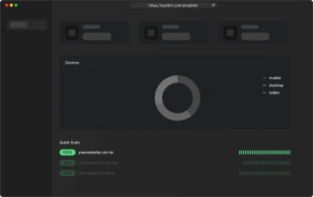 ilustração de um dashboard